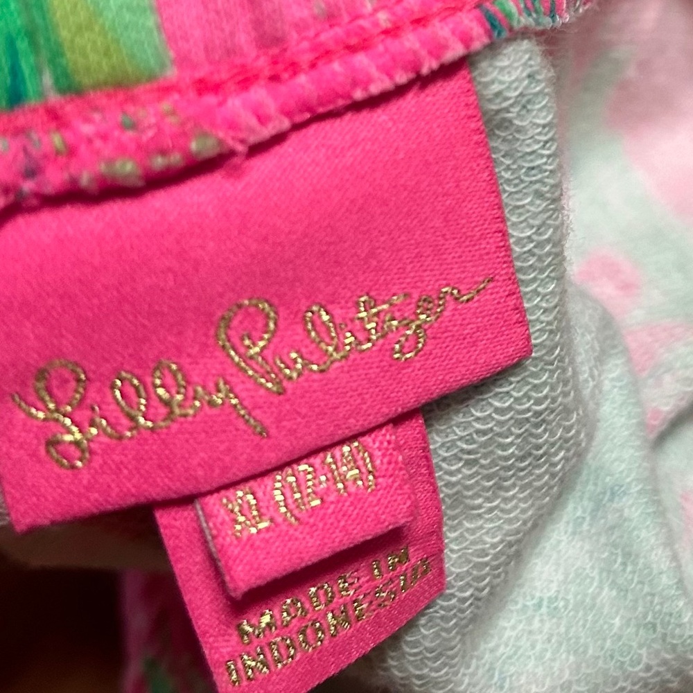 Lilly Pulitzer Pink and Green Apparel Set - Picture 5 of 6